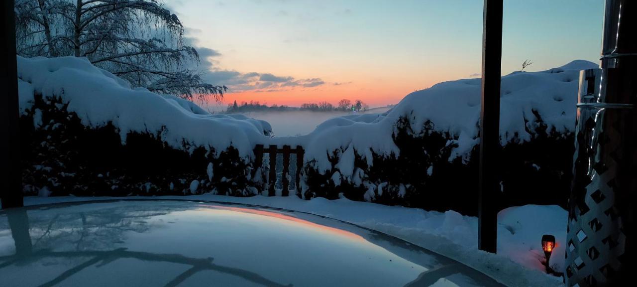 Au Chalet Bain Nordique Neuf Independant Calme Assure Haselbourg Exterior photo